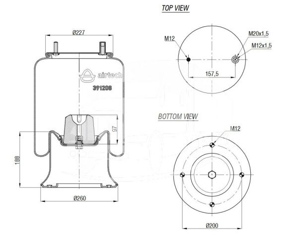 HENDRICKSON AIRBAG LONG