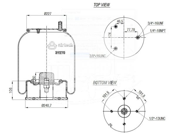 HENDRIKSON AIRSPRING 1R13-119